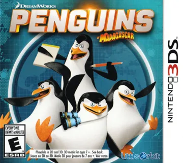 Penguins of Madagascar (USA) (En) box cover front